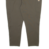 CARHARTT Womens Trousers Grey Slim Skinny W35 L23