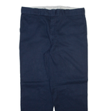 DICKIES 874 Workwear Mens Trousers Blue Regular Straight W40 L32