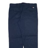 DICKIES 874 Workwear Mens Trousers Blue Regular Straight W40 L32