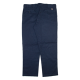 DICKIES 874 Workwear Mens Trousers Blue Regular Straight W40 L32