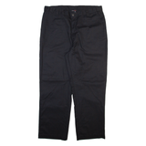 DICKIES Mens Trousers Black Regular Straight W40 L30