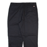 DICKIES Mens Trousers Black Regular Straight W40 L30