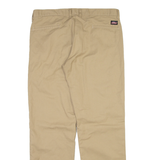 DICKIES Mens Trousers Beige Regular Straight W34 L32