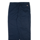 DICKIES Mens Trousers Blue Regular Straight W39 L33
