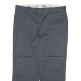 DICKIES 874 Workwear Mens Trousers Grey Regular Straight W40 L28