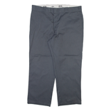 DICKIES 874 Workwear Mens Trousers Grey Regular Straight W40 L28