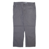 CARHARTT Mens Trousers Grey Relaxed Straight W40 L30