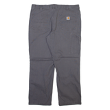 CARHARTT Mens Trousers Grey Relaxed Straight W40 L30