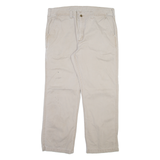 CARHARTT Mens Trousers Beige Relaxed Straight W38 L30