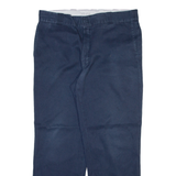 DICKIES 874 Workwear Mens Trousers Blue Regular Straight W36 L30
