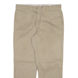 DICKIES 874 Workwear Mens Trousers Beige Regular Straight W38 L30