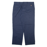 DICKIES 874 Workwear Mens Trousers Blue Regular Straight W36 L27