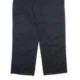 DICKIES Mens Trousers Black Relaxed Straight W34 L30