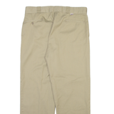 DICKIES Mens Trousers Beige Regular Straight W34 L28