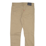 LEVI'S 510 Mens Trousers Beige Slim Skinny W30 L30