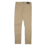 LEVI'S 510 Mens Trousers Beige Slim Skinny W30 L30