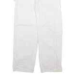 DICKIES Carpenter Mens Trousers White Regular Straight W30 L28