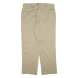 DICKIES Mens Trousers Beige Regular Straight W38 L30