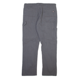 DICKIES Carpenter Mens Trousers Grey Regular Straight W40 L32
