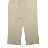 DICKIES Cargo Mens Trousers Beige Regular Straight W34 L34