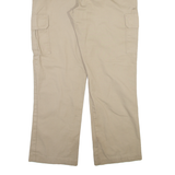DICKIES Cargo Mens Trousers Beige Regular Straight W36 L30