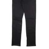 GUESS Mens Trousers Black Slim Skinny W32 L32