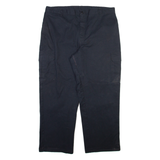 DICKIES Cargo Mens Trousers Black Relaxed Straight W40 L30