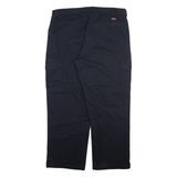 DICKIES Cargo Mens Trousers Black Relaxed Straight W40 L30