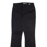 LEE Womens Trousers Black Regular Bootcut W31 L34