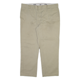 DICKIES 874 Workwear Mens Trousers Beige Regular Straight W42 L28