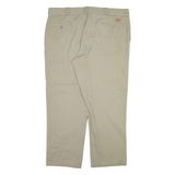 DICKIES 874 Workwear Mens Trousers Beige Regular Straight W42 L28