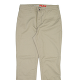 DICKIES Womens Trousers Beige Regular Straight W32 L30