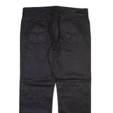 GUESS Mens Trousers Black Regular Straight W38 L30