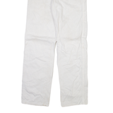 DICKIES Carpenter Mens Trousers White Regular Straight W30 L34
