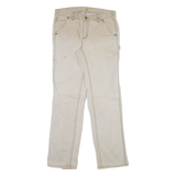 CARHARTT Womens Trousers Beige Regular Straight W30 L30