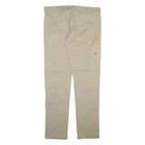 DICKIES Mens Trousers Beige Slim Skinny W34 L32