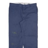DICKIES 874 Workwear Mens Trousers Blue Regular Straight W40 L32