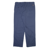DICKIES 874 Workwear Mens Trousers Blue Regular Straight W40 L32