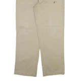DICKIES 874 Workwear Mens Trousers Beige Regular Straight W38 L32