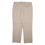 CHAPS Mens Trousers Beige Regular Straight W36 L32