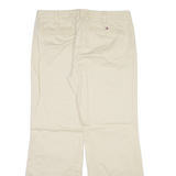 TOMMY HILFIGER Womens Trousers Cream Regular Bootcut W34 L30