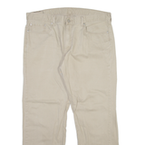 LEVI'S 559 Mens Trousers Beige Regular Straight W40 L32