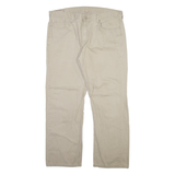 LEVI'S 559 Mens Trousers Beige Regular Straight W40 L32