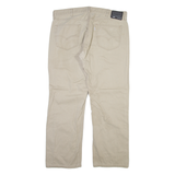LEVI'S 559 Mens Trousers Beige Regular Straight W40 L32