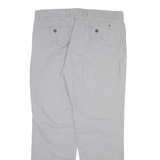 TOMMY HILFIGER Mens Trousers Grey Regular Straight W36 L32