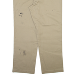 DICKIES 874 Workwear Mens Trousers Beige Regular Straight W38 L30