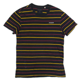 GUESS Striped Mens T-Shirt Black M