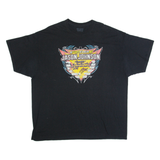 GILDAN Jason Johnson Mens T-Shirt Black USA 2XL