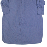 FAITHFULL THE BRAND Womens Shirt Dress Blue Striped Knee Length UK 8