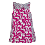 WHITE STUFF Womens Day Dress Red Floral Sleeveless Knee Length UK 12